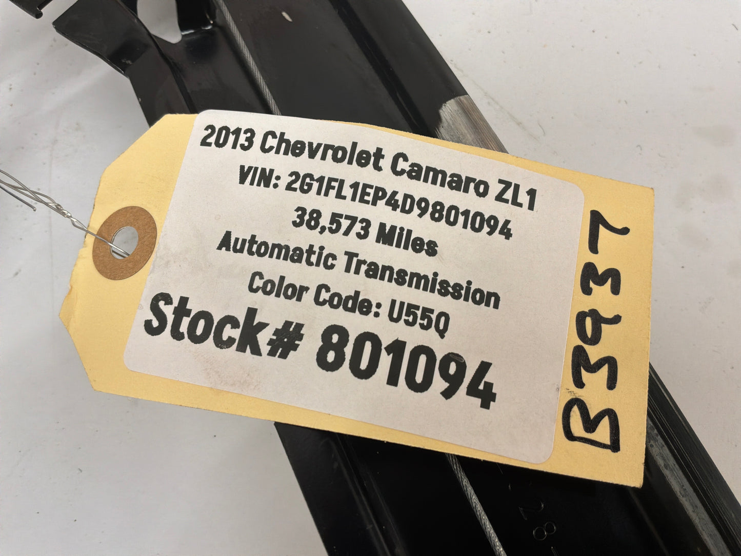 2013 Chevy Camaro ZL1 LH Driver Front Window Regulator OEM