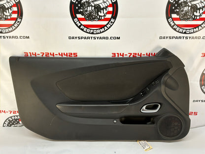 2015 Chevy Camaro SS 1LE LH Driver Interior Door Panel Trim OEM