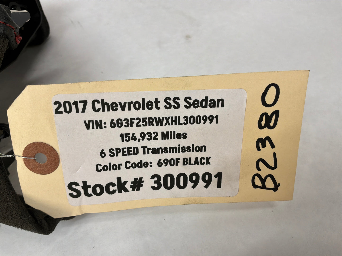 2017 Chevy SS Sedan LH Driver Suede Dash Vent Trim Panel OEM