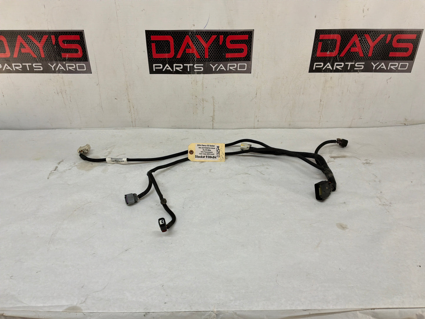 2014 Chevy SS Sedan Fuel Gas Tank Wire Wiring Harness OEM - Day's Parts Yard