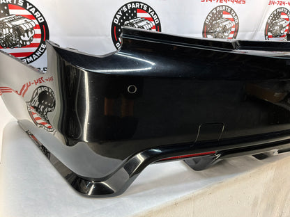 2016 Cadillac CTS-V Complete Rear Bumper Black OEM