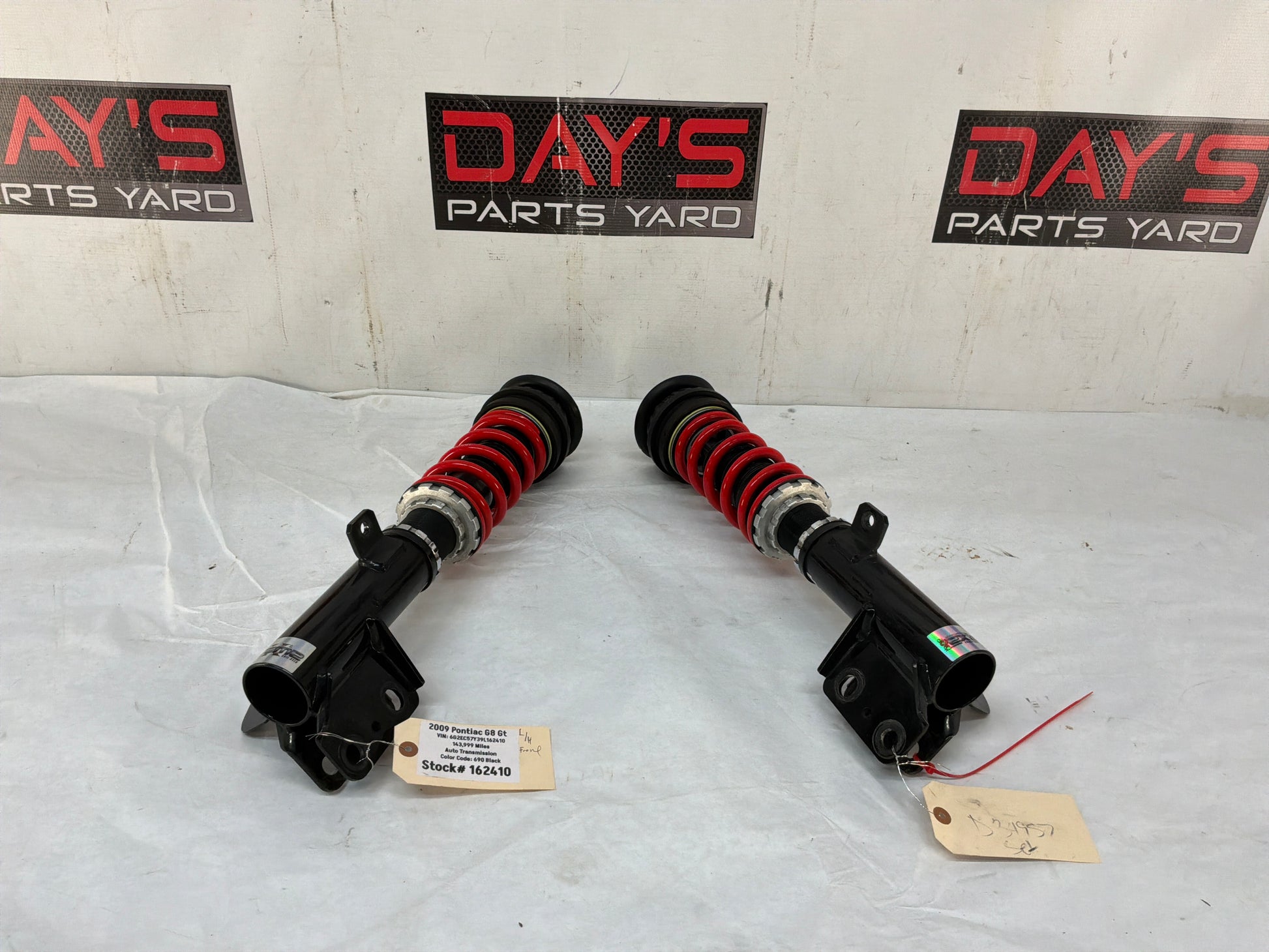 Front coil overs - Day's Parts Yard