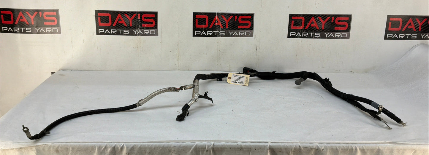 2017 Chevy SS Sedan Positive Starter Alternator Wire Wiring Harness Cable OEM