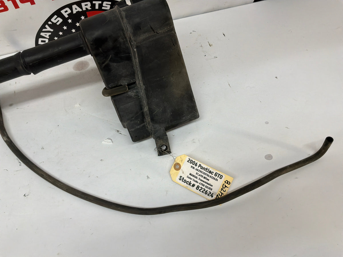 2006 Pontiac GTO Coolant Overflow Recovery Tank Reservoir Bottle OEM