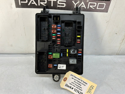 2015 Chevy SS Sedan Rear Trunk Fuse Relay Body Harness Junction Box Block Panel OEM - Day's Parts Yard