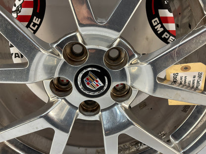 2009 Cadillac CTS-V Sedan Front Factory OEM Polished Wheel Rim 19x9