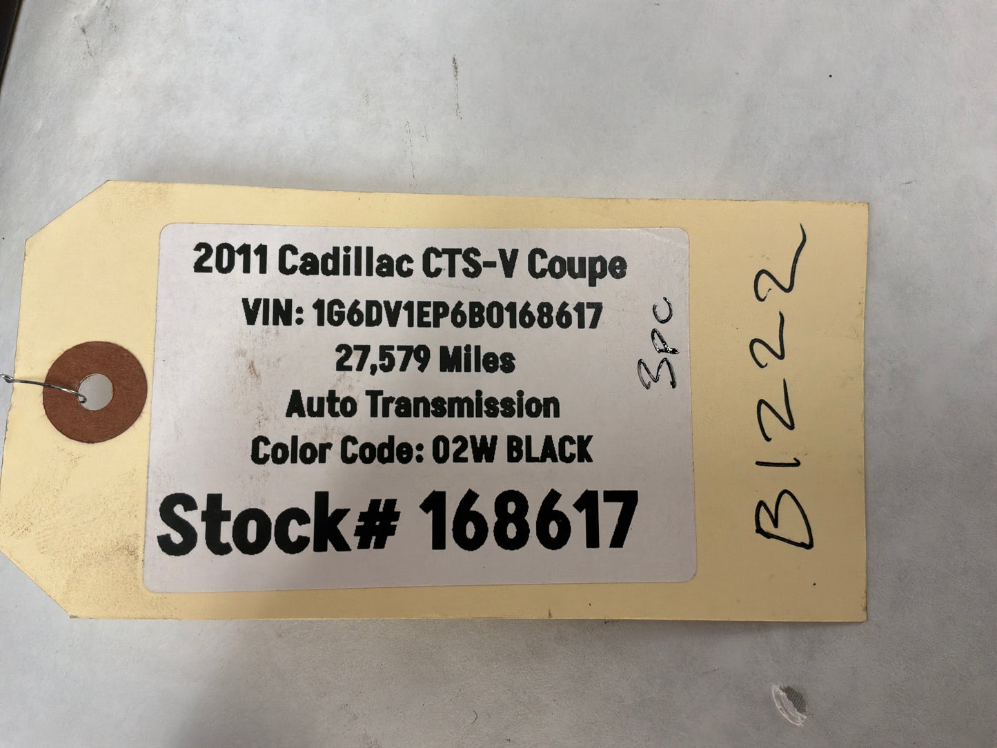 2011 Cadillac CTS-V Coupe RH & LH Taillight Tail Light w/ 3rd Brake Light OEM