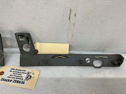 2005 Pontiac GTO RH & LH Front Bumper Fender Bracket Guide Supports  OEM