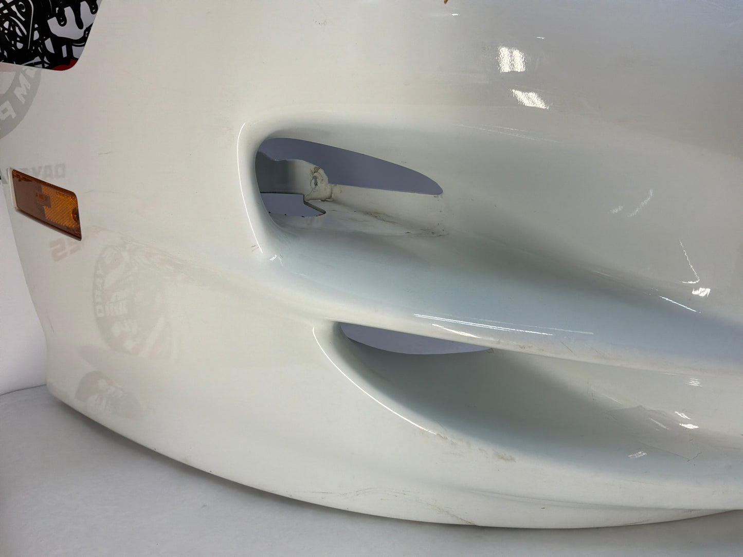 1999 Pontiac Trans Am WS6  Front Bumper White OEM
