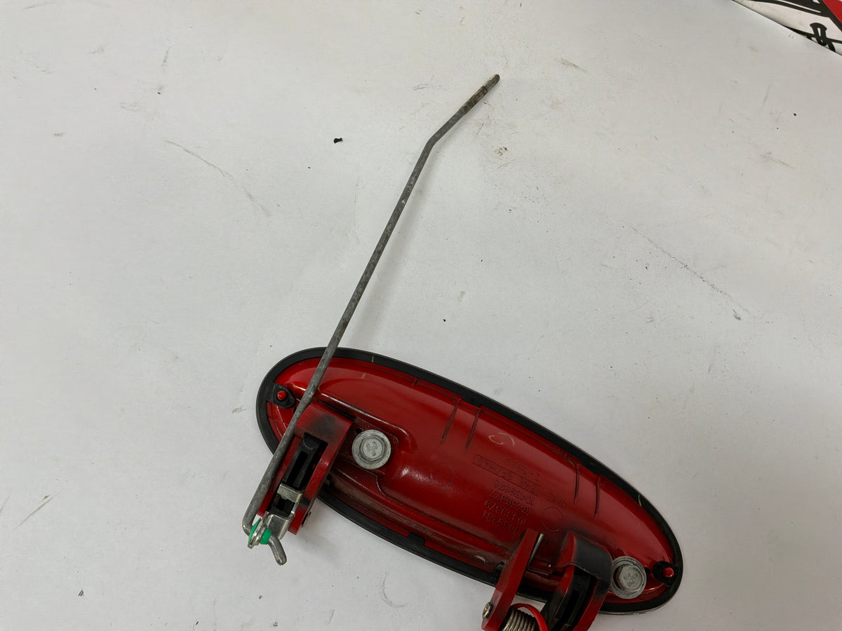 2002 Chevy C5 Corvette Convertible RH Passenger Exterior Door Handle Red OEM