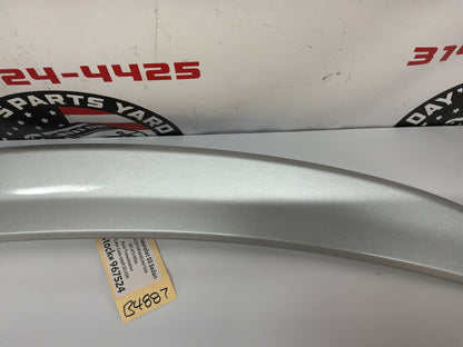 2014 Chevy SS Sedan Trunk Deck Lid Spoiler Wing Silver OEM