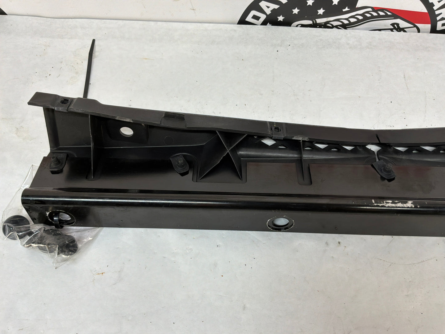 2007 C6 Corvette Convertible Front Splash Shield Air Deflector Cover OEM