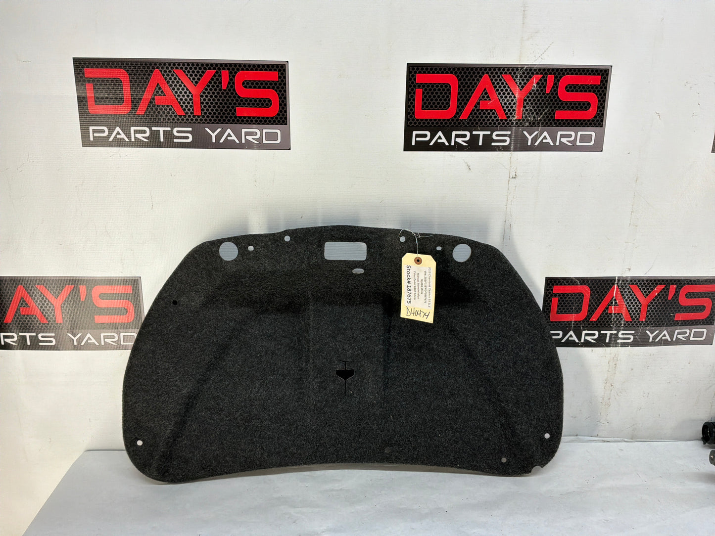 2015 Chevrolet Camaro SS 1LE Trunk Deck Lid Liner Carpet Felt OEM