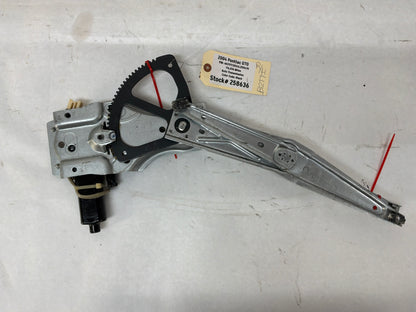 2004 Pontiac GTO RH Passenger Window Regulator w/ Motor OEM