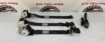 2015 Chevy SS Sedan Complete Rear Seat Belt Seatbelt Retractor Set w/ Buckle OEM