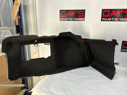 Trunk liner side carpet