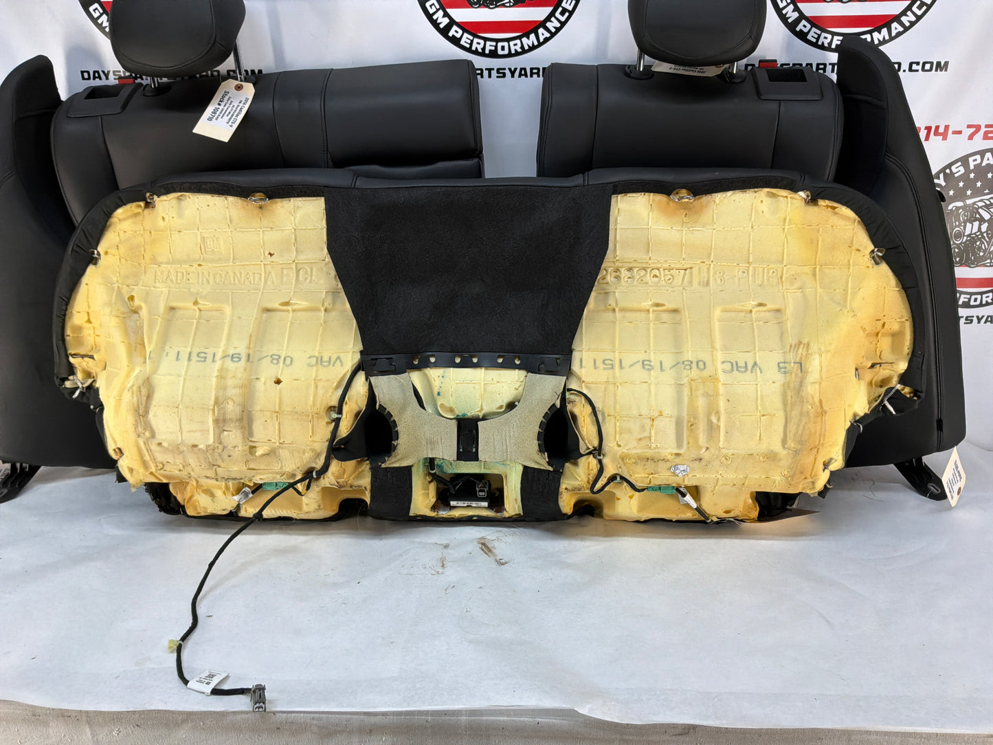 2016 Cadillac CTS-V Seats Recaro Leather Suede Seats Front & Rear OEM