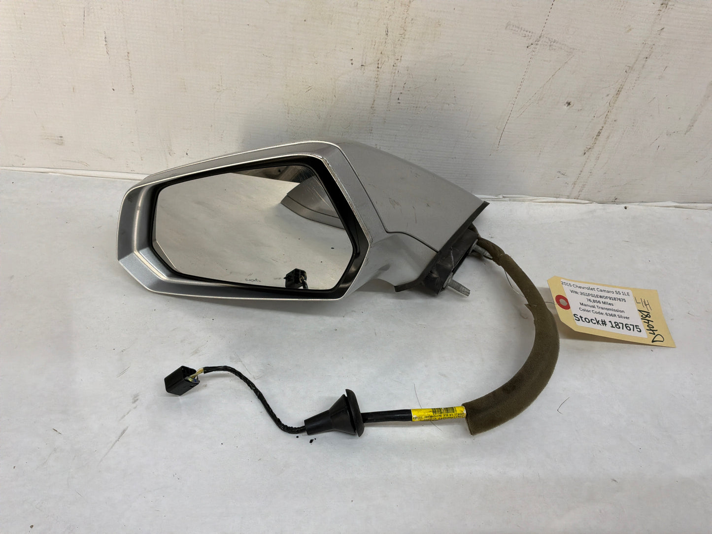 2015 Chevrolet Camaro SS 1LE LH Driver Exterior Out Side Mirror OEM
