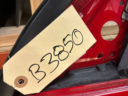 2008 Pontiac G8 GT LH Driver Front Exterior Outside Door Red OEM