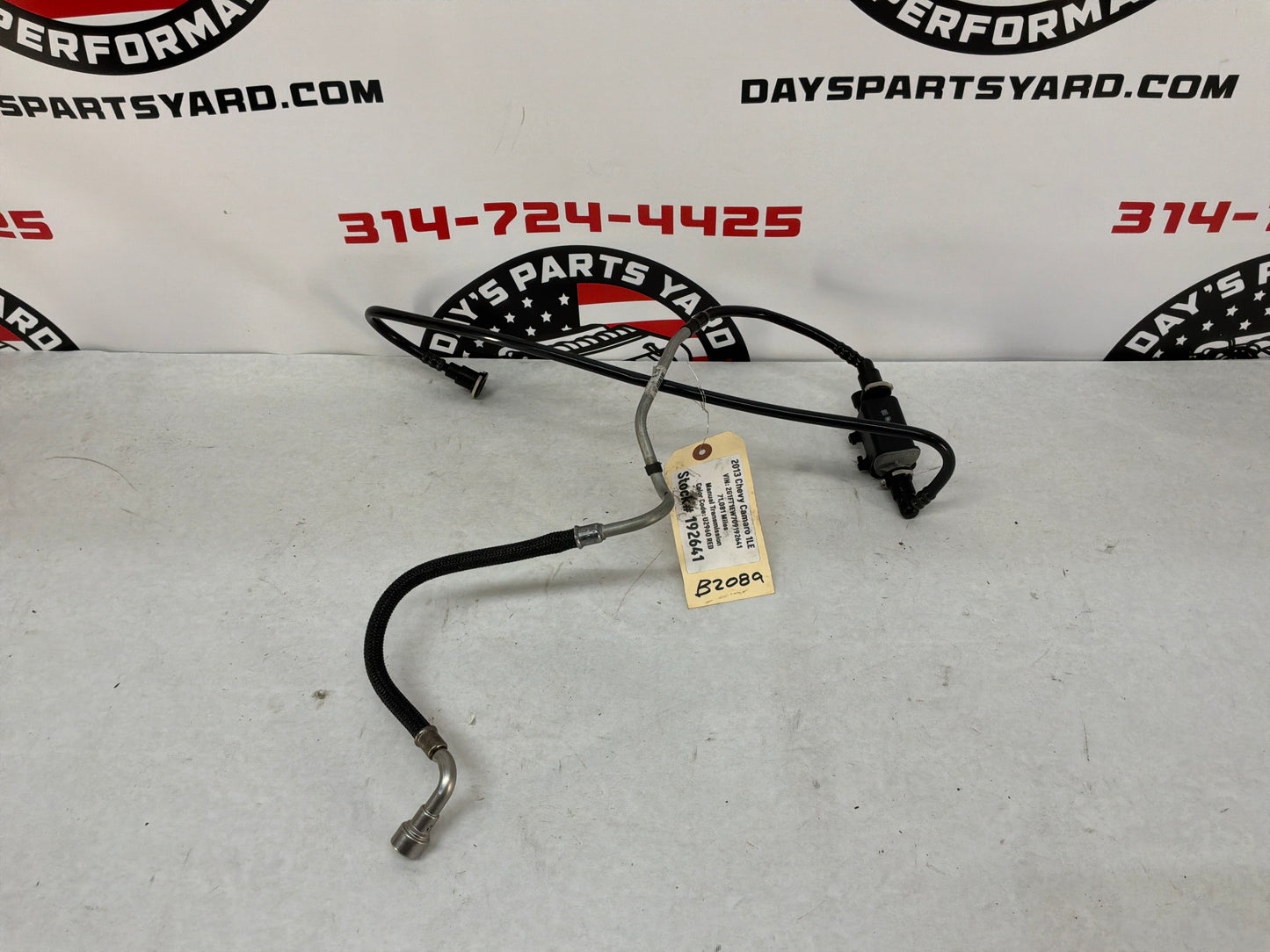 2013 Chevy Camaro 1LE Intake Manifold EVAP Purge Valve w/ Lines Hoses Tubes OEM