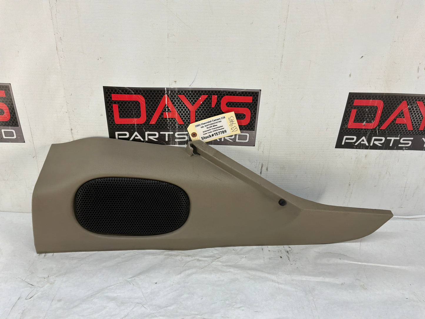 Lh trunk speaker panel - Day's Parts Yard