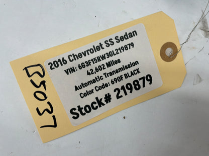 2016 Chevy SS Sedan Battery Tray Bracket Mount Frame OEM