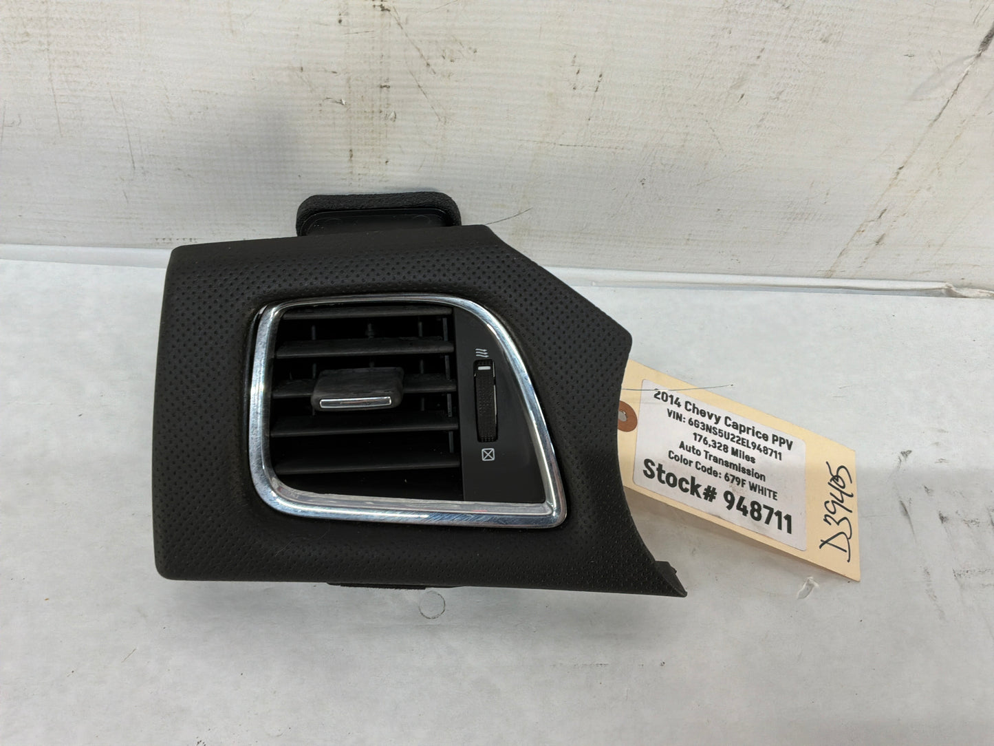 Dash vent - Day's Parts Yard