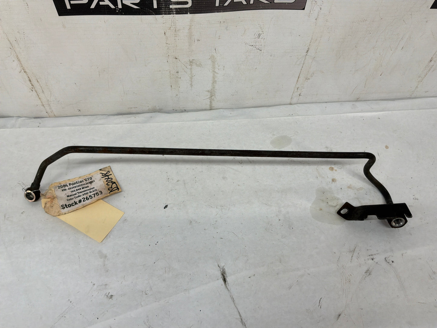 Line - Day's Parts Yard