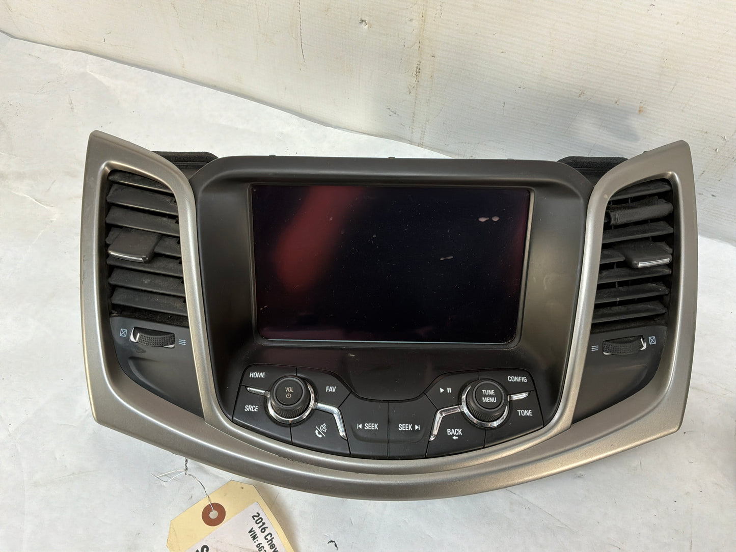 2016 Chevy Caprice PPV Navigation Display Radio CD Player Face Plate Screen Receiver OEM