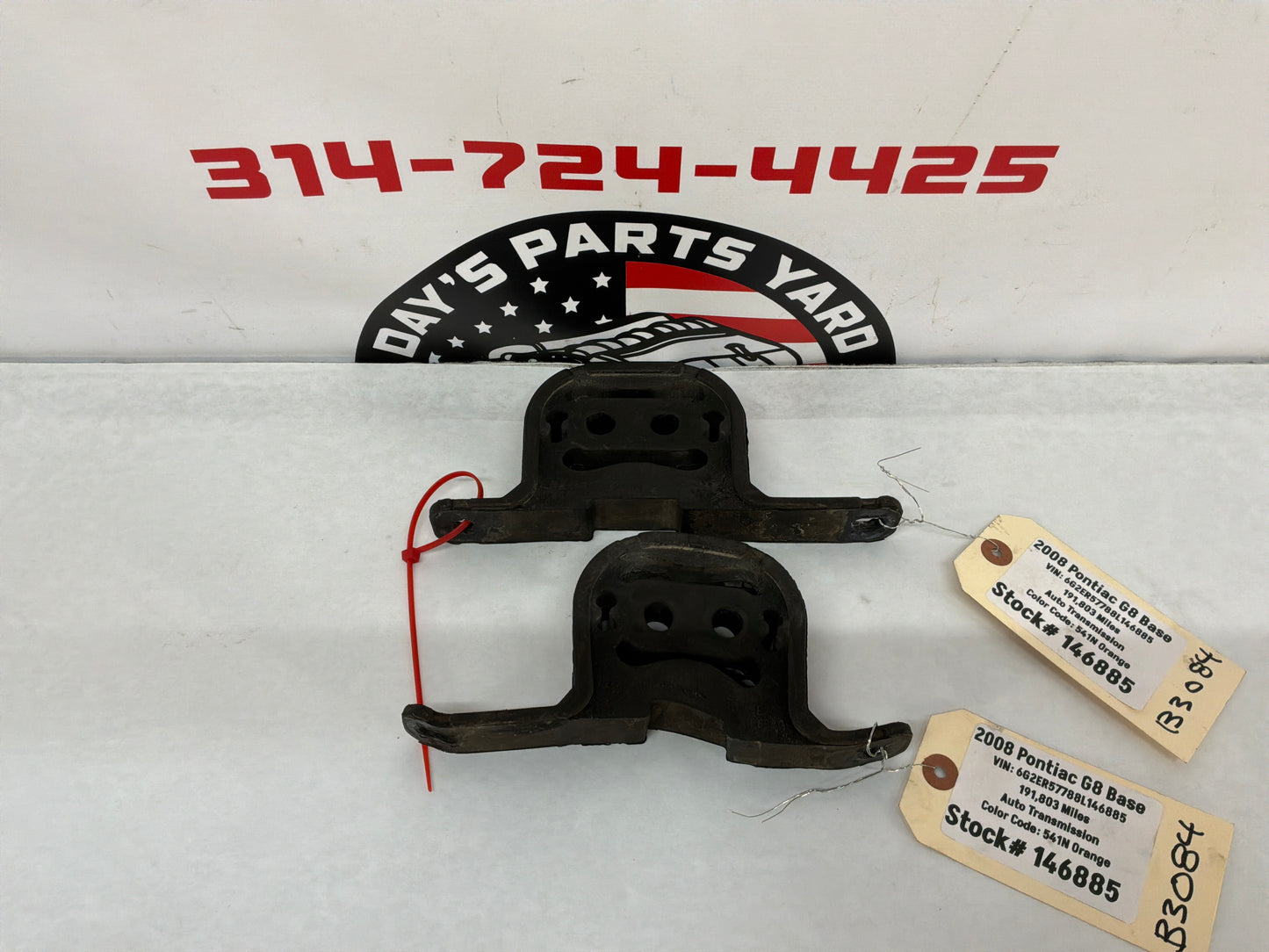 2008 Pontiac G8 Base Exhaust Muffler Hanger Bracket Mount Bushing OEM