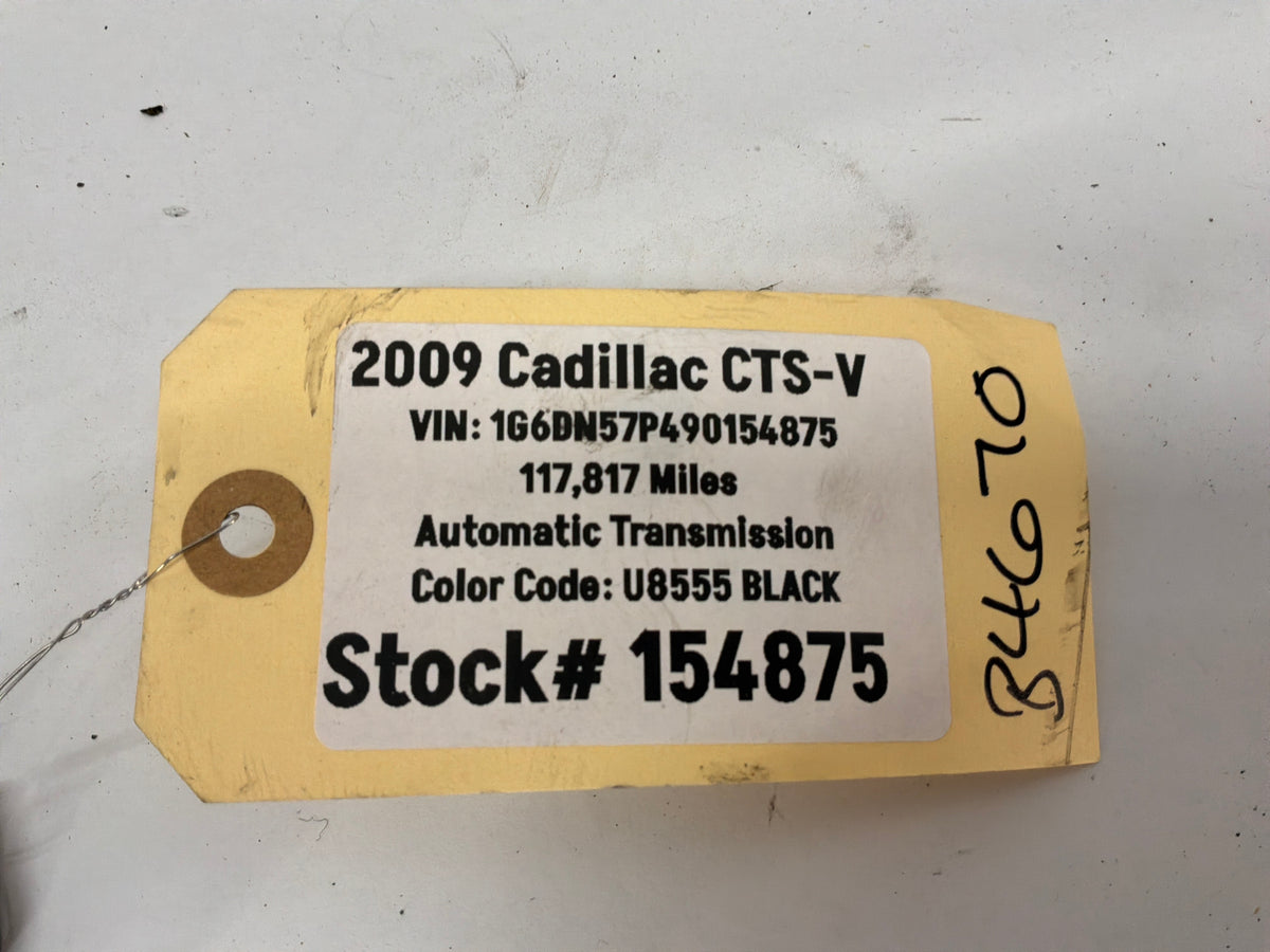 2009 Cadillac CTS-V Anti-Theft Anti Theft Door Lock Control Module OEM