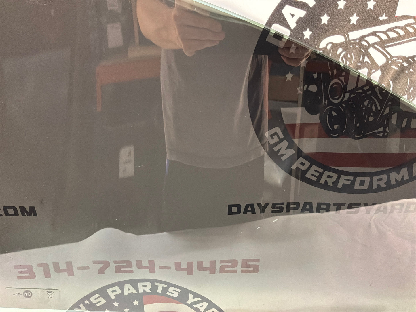 2014 Chevy SS Sedan LH Driver Front Door Window Glass OEM