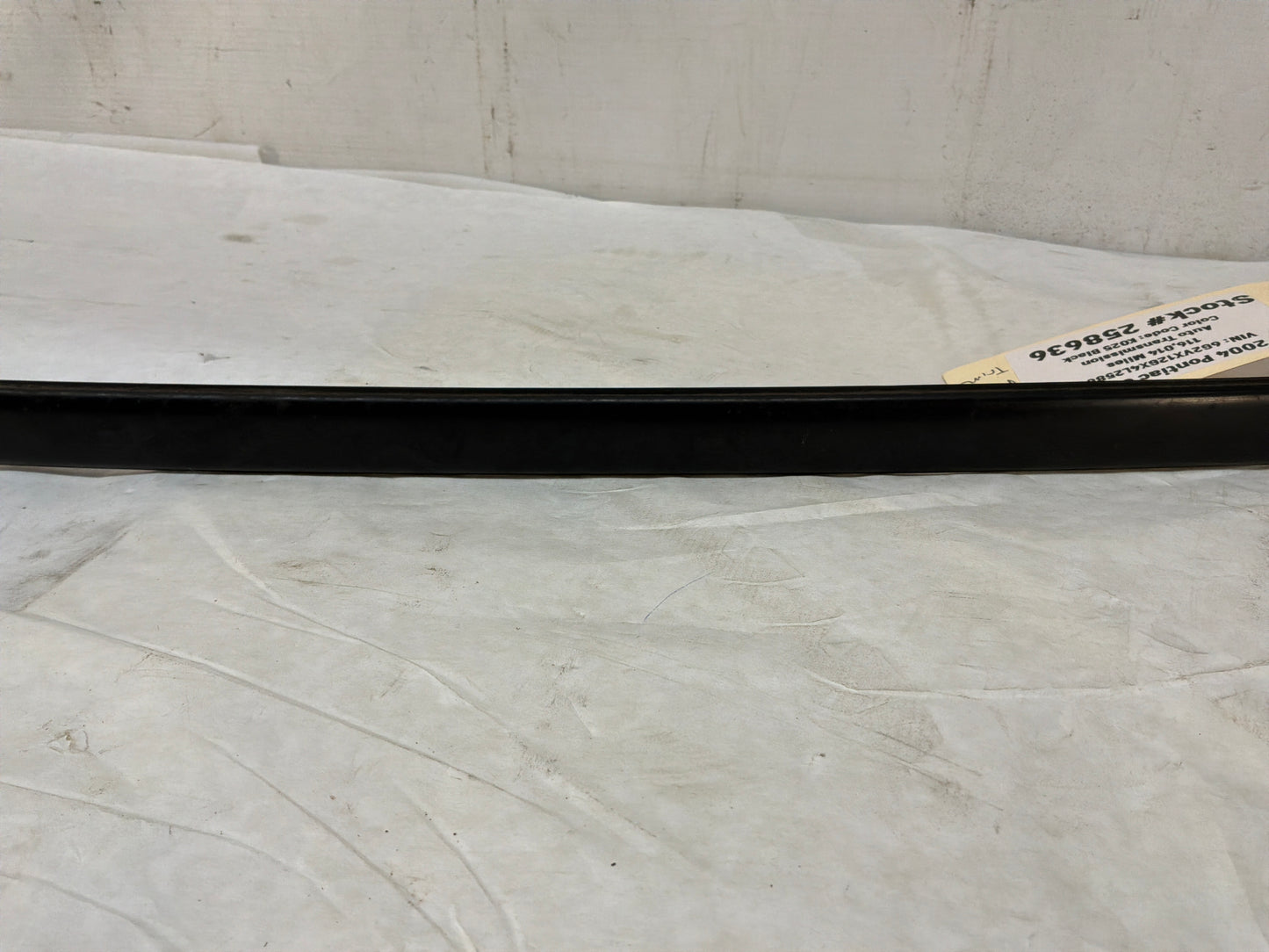 2004 Pontiac GTO RH Passenger Roof Panel Joint Finish Trim Molding OEM