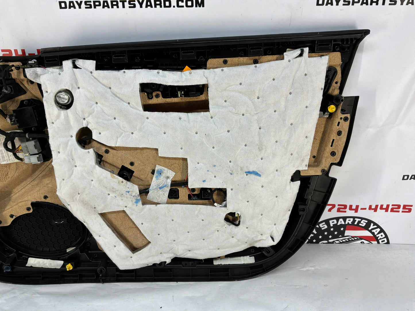 2016 Cadillac CTS-V LH Driver Front Door Panel OEM