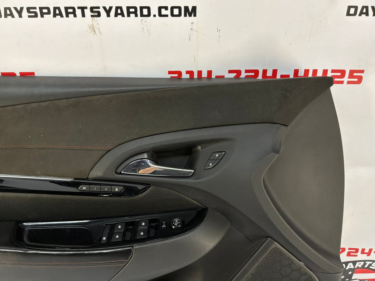 2017 Chevy SS Sedan LH Driver Front Interior Door Panel Trim OEM