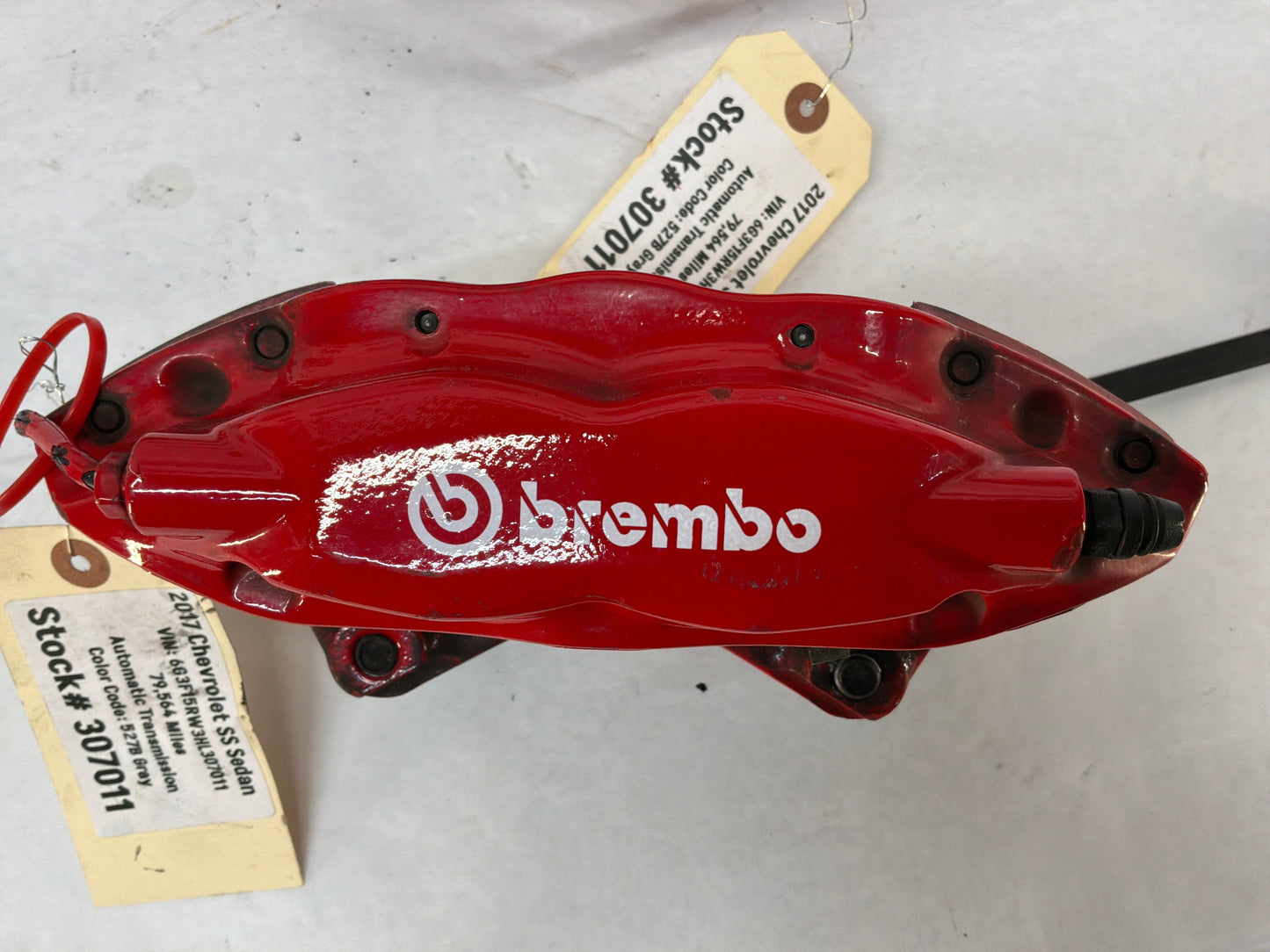 2017 Chevy SS Sedan Brembo Brake Calipers Front and Rear OEM
