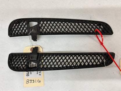 2016 Cadillac CTS-V RH & LH Front Fender Vents w Emblem Badge OEM