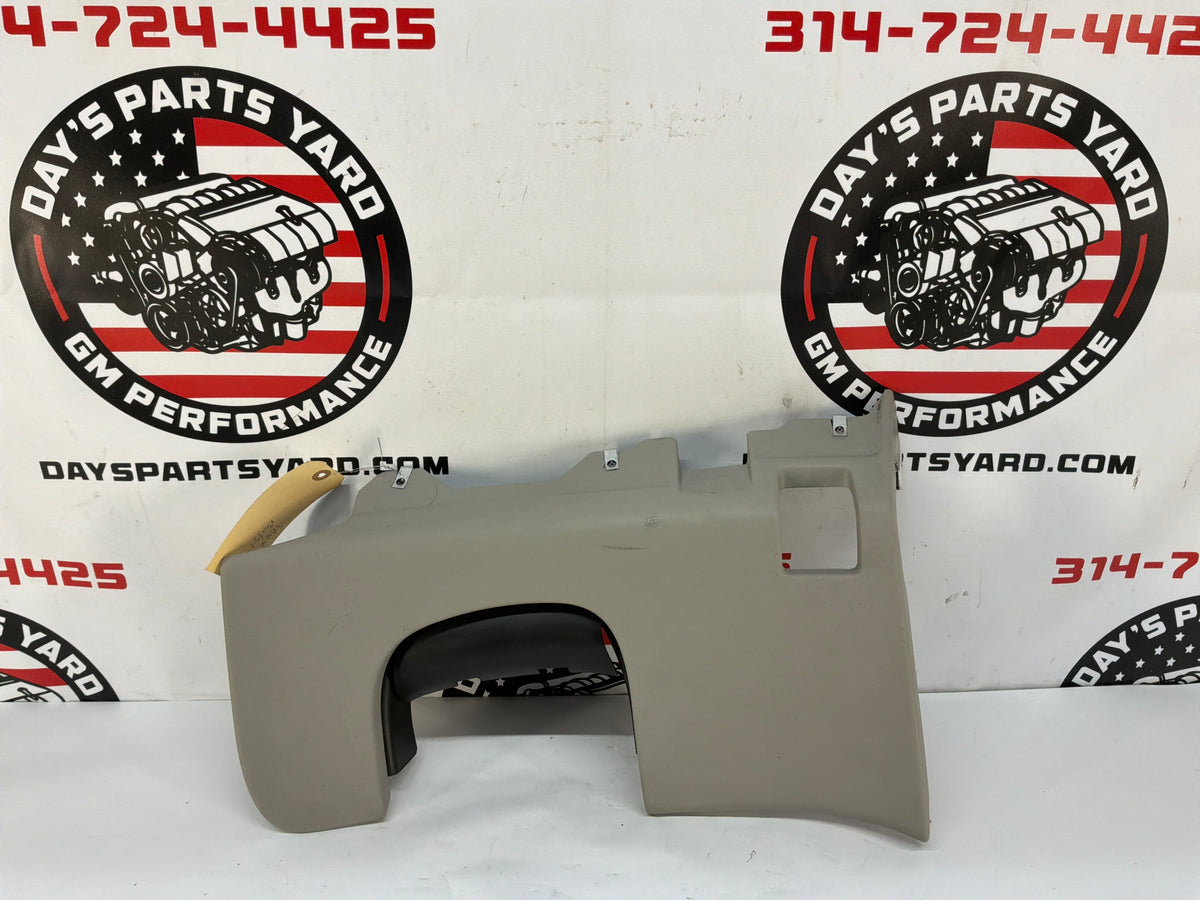 2009 Cadillac CTS- Dash Knee Bolster Column Cover Trim Panel OEM Light Titanium