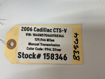 2006 Cadillac CTS-V LH Driver Front Door Weather Strip Rubber Seal OEM
