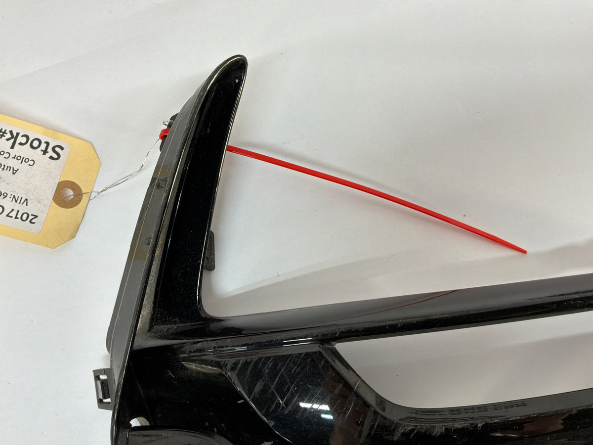 2017 Chevy SS Sedan RH Passenger Front Bumper Bezel Surround Trim Molding OEM DAMAGED