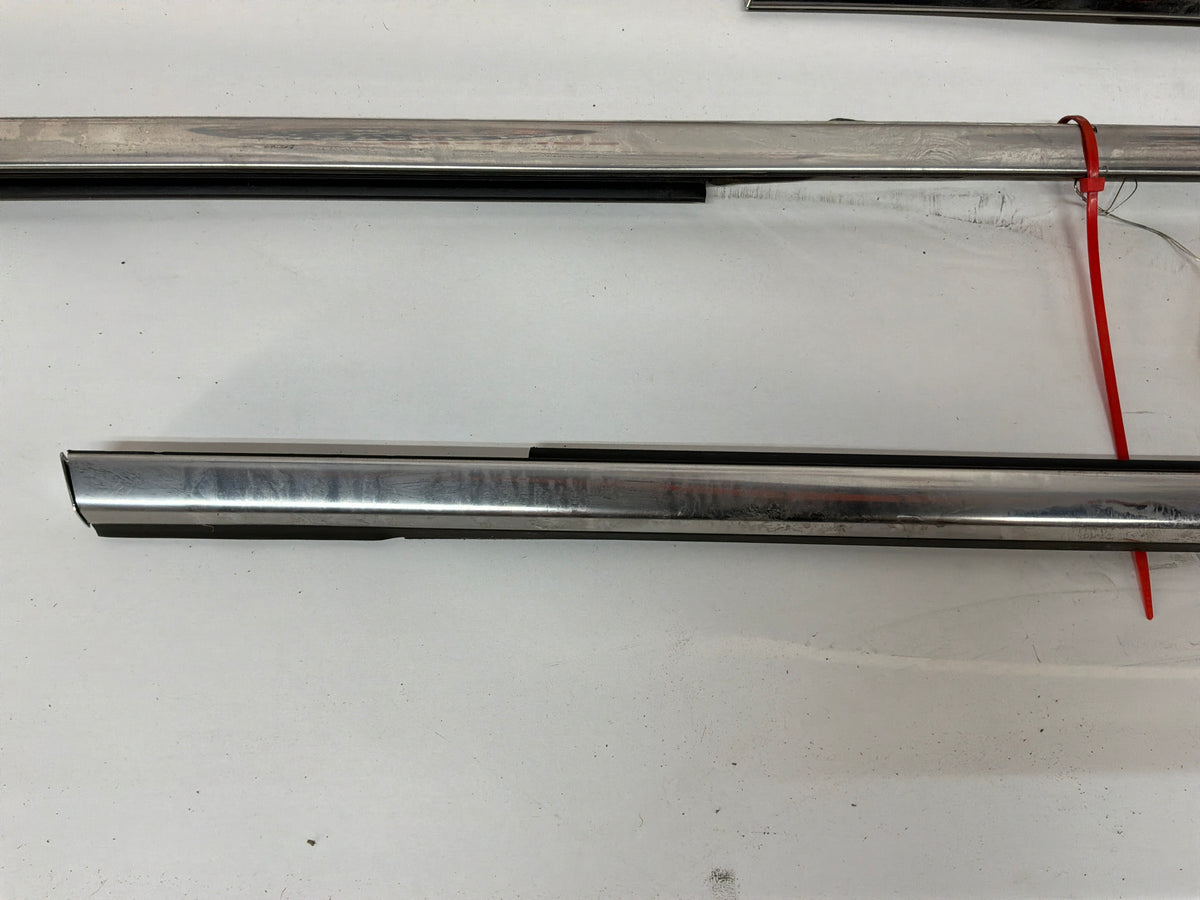 2009 Cadillac CTS-V Front & Rear Door Window Belt Molding Trim OEM