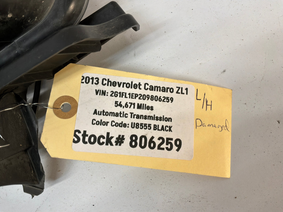 2013 Chevy Camaro ZL1 LH Driver Head Light Headlight Lamp HID Halo OEM