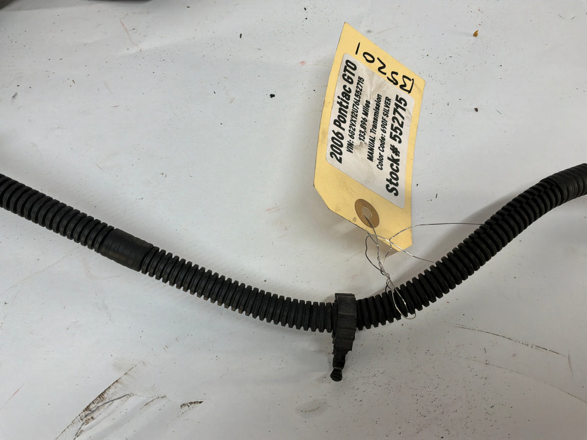 2006 Pontiac GTO Starter Alternator Positive Negative Battery Cable Wire Wiring Harness OEM