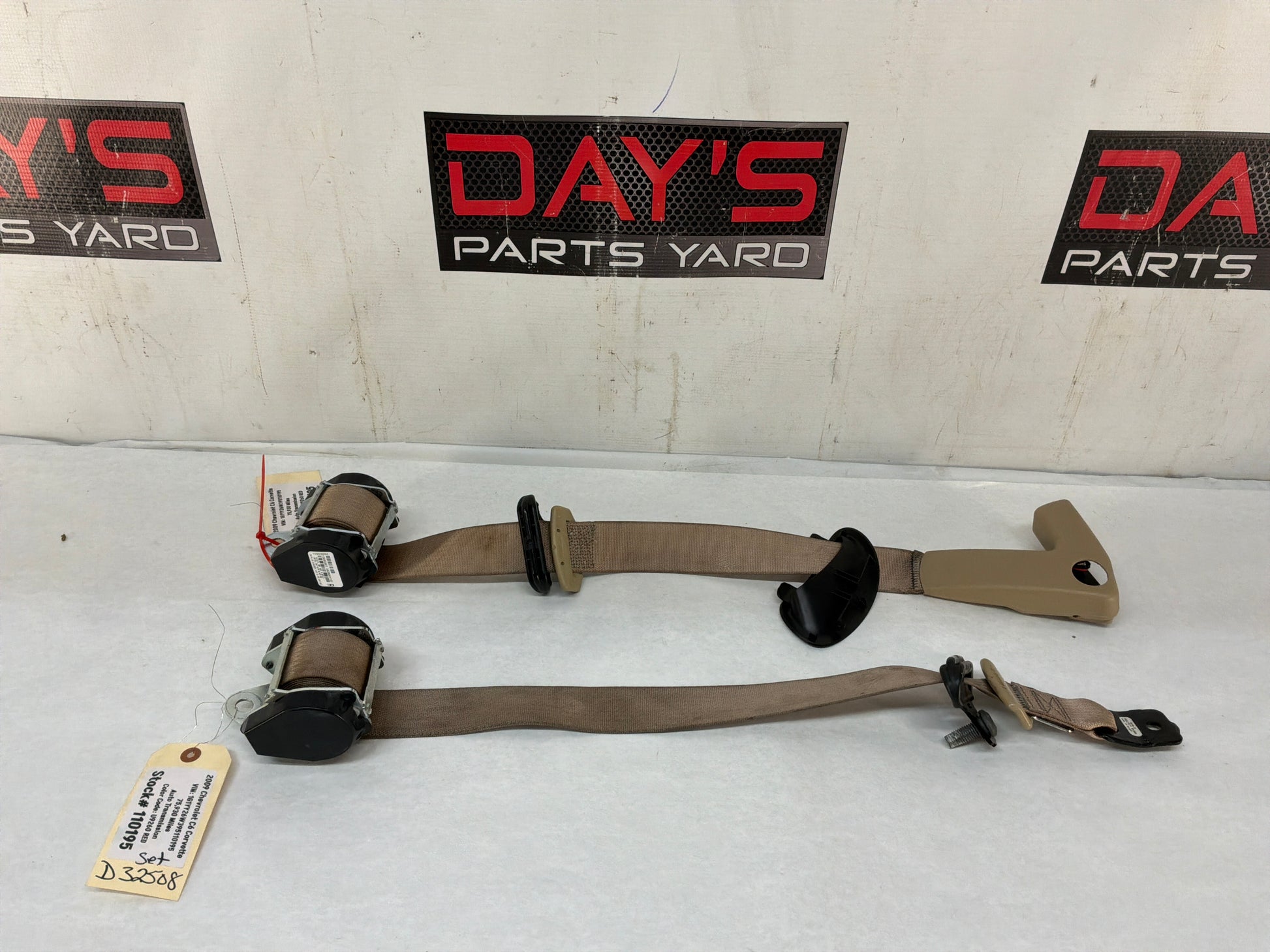Seatbelts - Day's Parts Yard