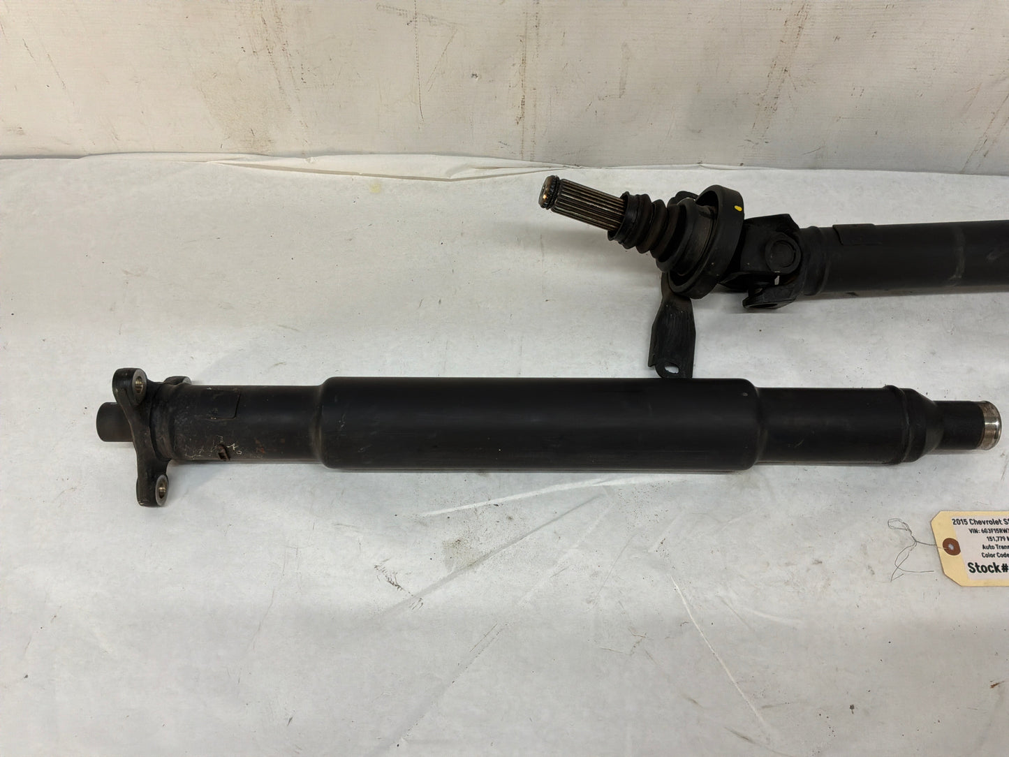 2015 Chevy SS Sedan Drive Propeller Shaft Driveshaft OEM