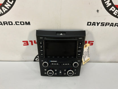 2008 Pontiac G8 GT Blaupunkt AM FM Radio CD Player Climate Control Face Plate OEM