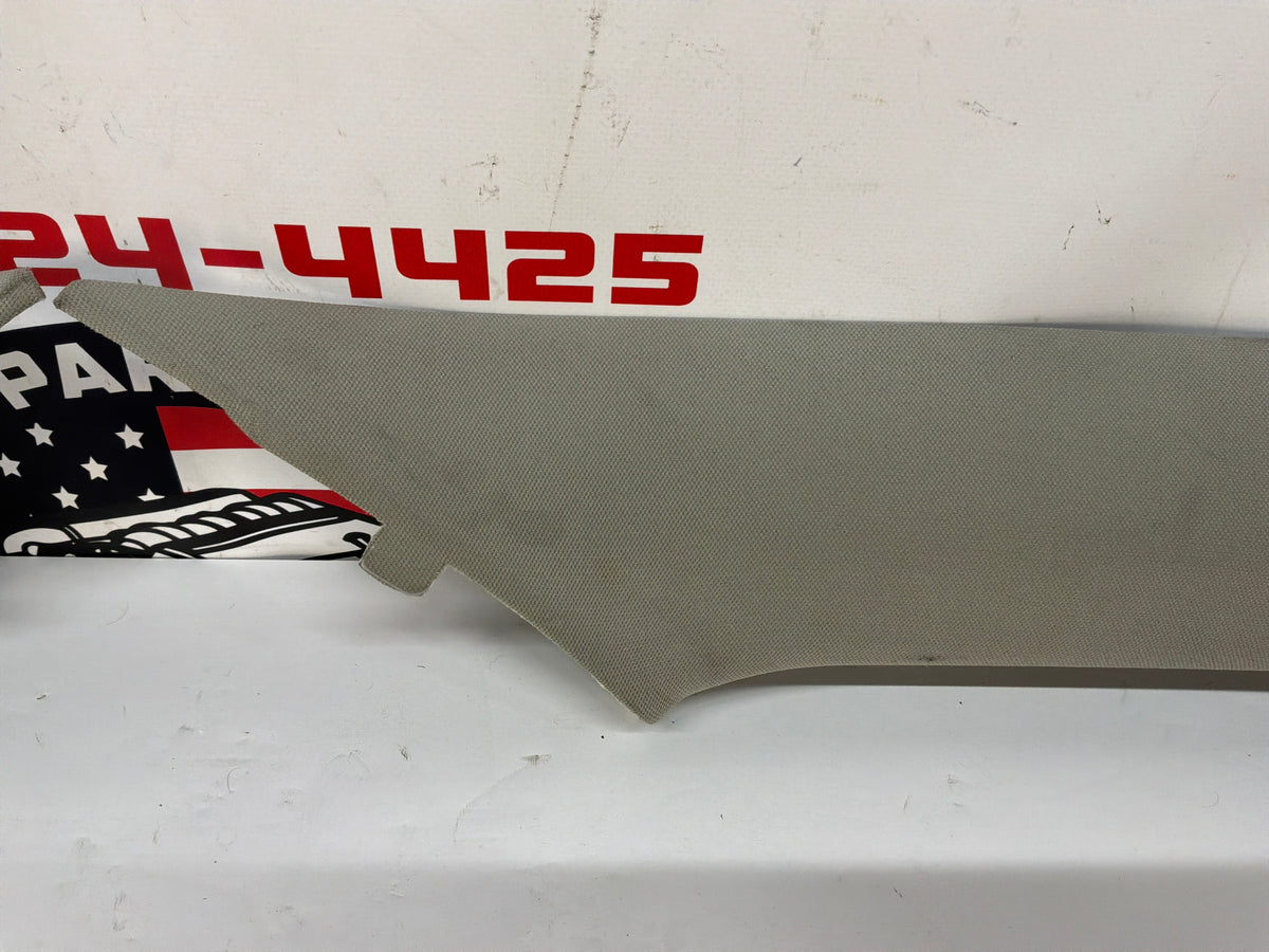2009 Cadillac CTS-V RH & LH Interior A Pillar Windshield Trim Molding Panel OEM Light Titnum