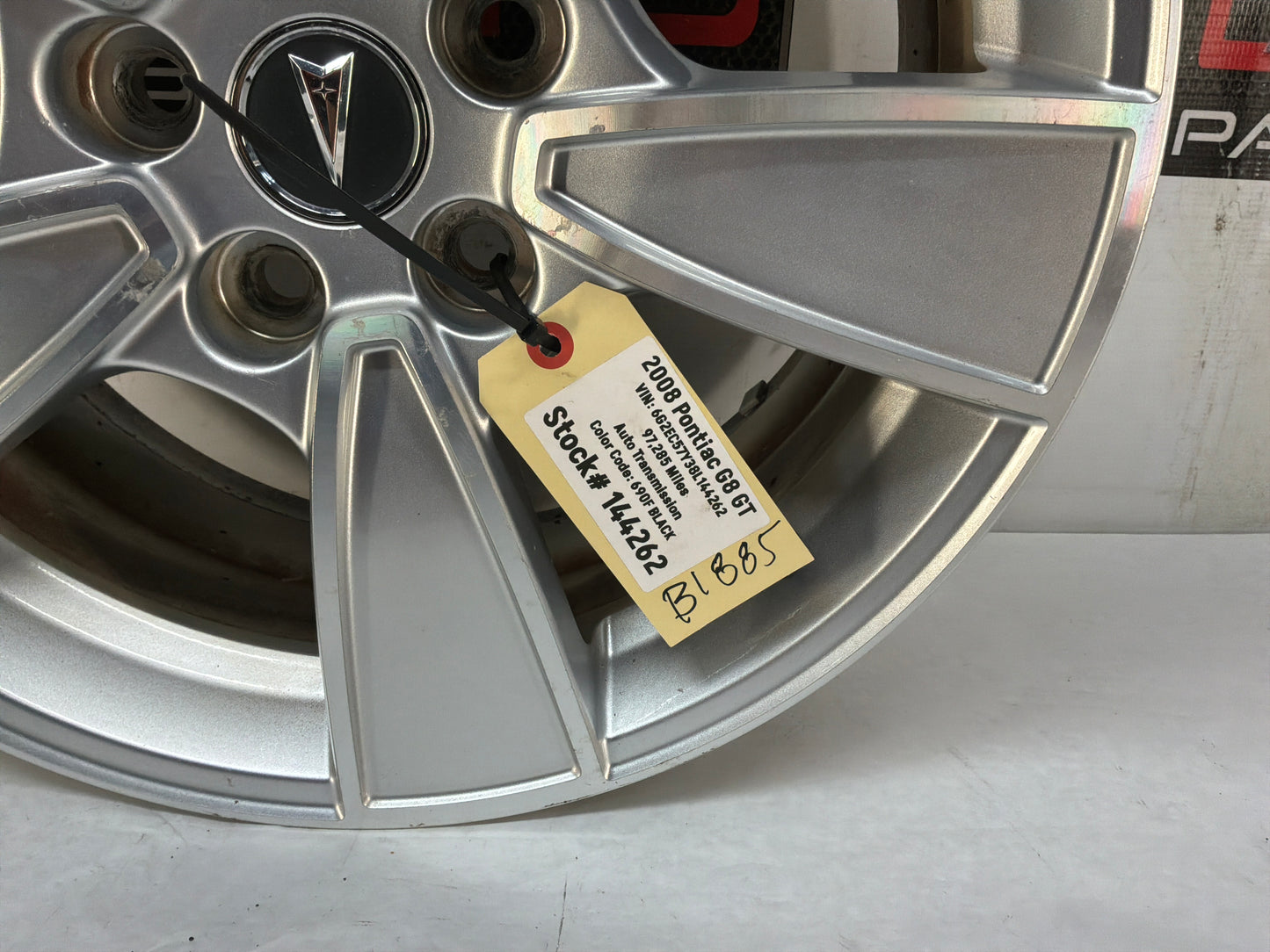 2008 Pontiac G8 GT Factory OEM Wheel 18x8 OEM