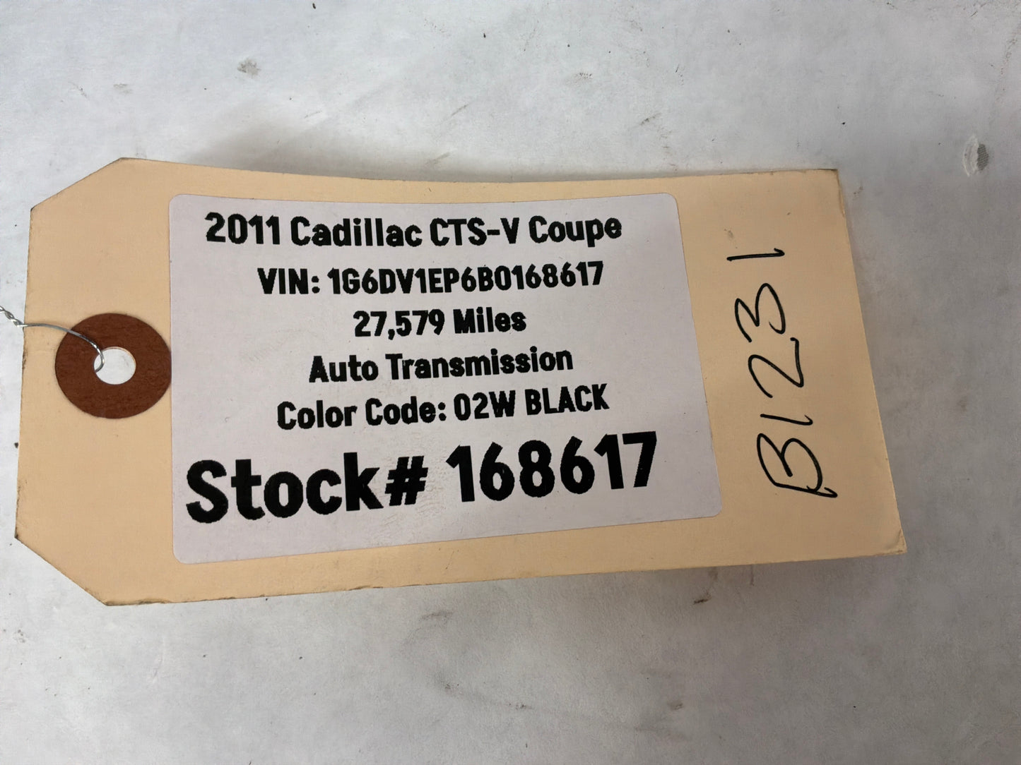 2011 Cadillac CTS-V Coupe RH Passenger Exterior Out Side Door Mirror OEM