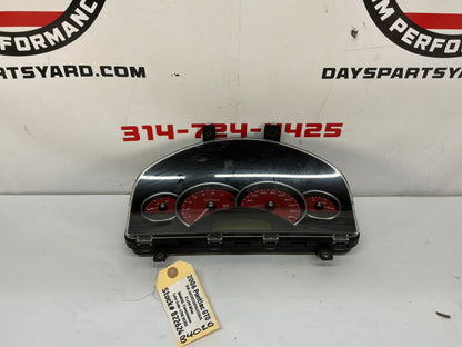 2006 Pontiac GTO Gauge Cluster Speedometer Instrument Panel OEM Red 51K